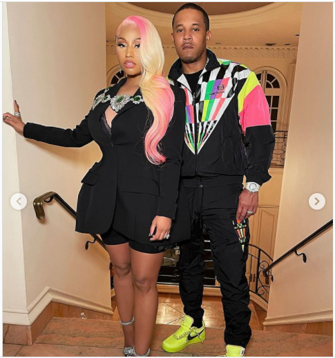  Nicki Minaj shares loved-up photos with her husband Kenneth Petty 