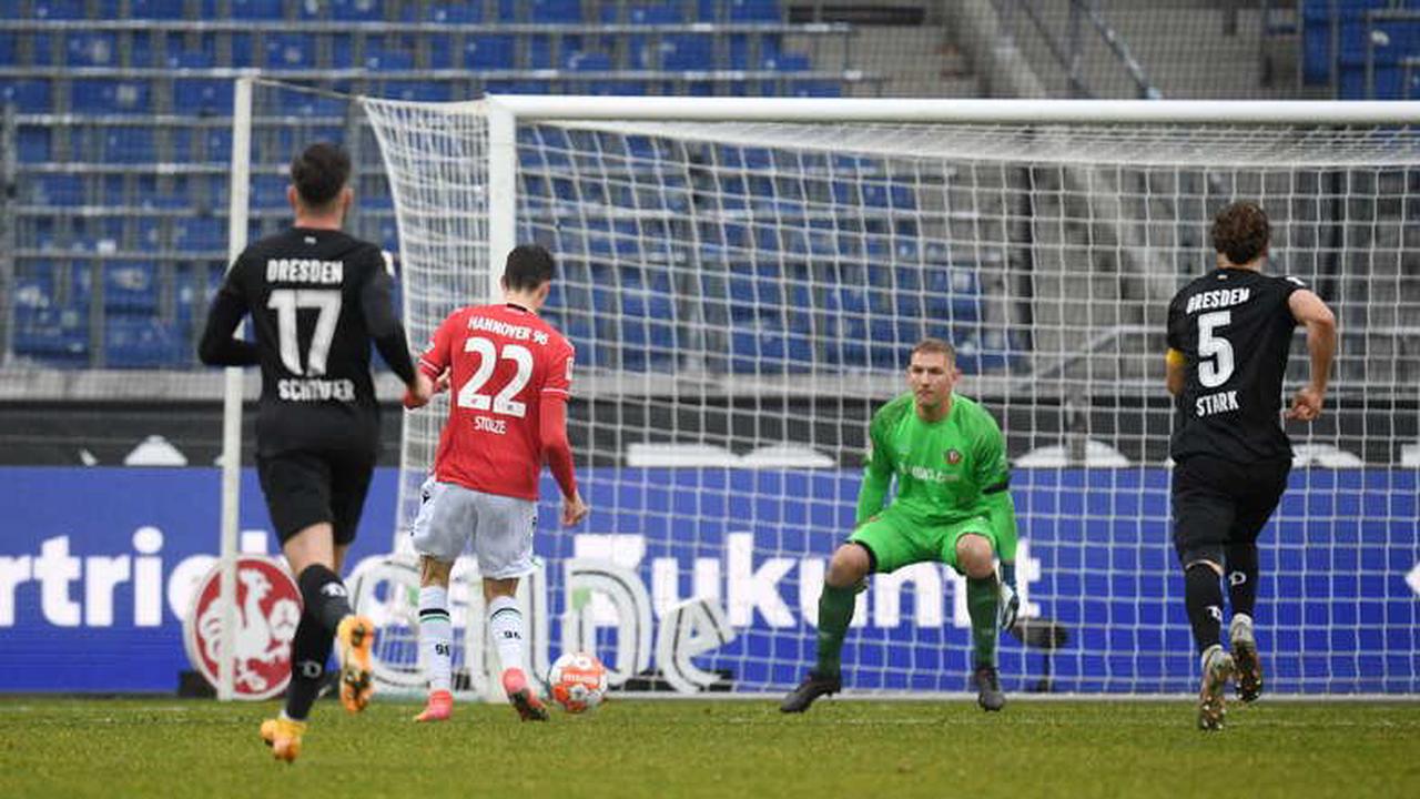 Dynamo hat gegen Hannover Glück und Kevin Broll