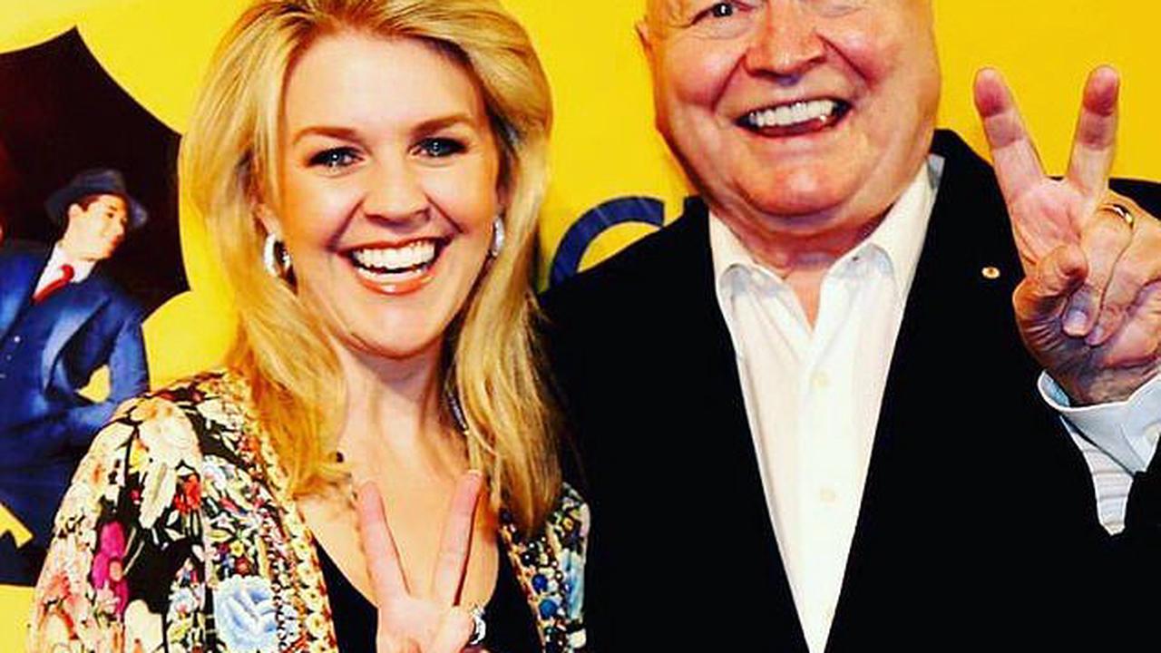 Bert Newton's daughter Lauren reveals how the family are managing to cope after the TV icon's death: 'We're falling apart, but we're doing the best we can'