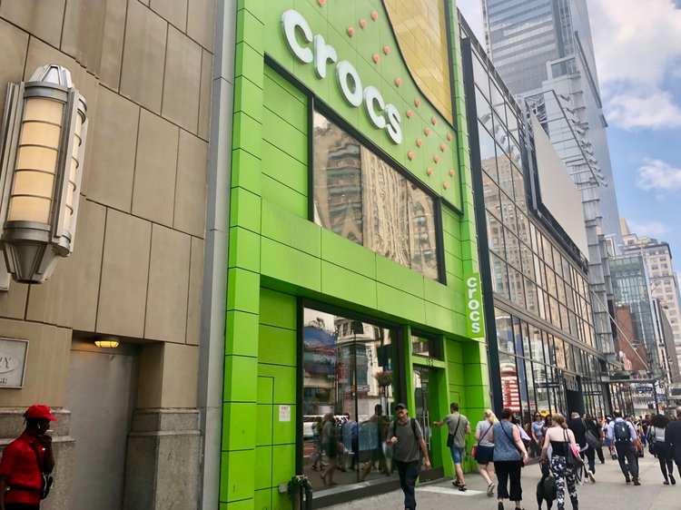 crocs store 34th street