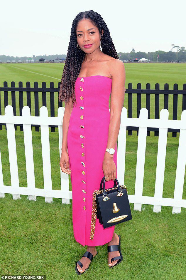 Naomie Harris Wows In Sleeveless Hot Pink Gown As She Joins A Platinum Blonde Maisie Williams And A Very Elegant Laura Haddock At Star Studded Cartier Queen S Cup Final Opera News