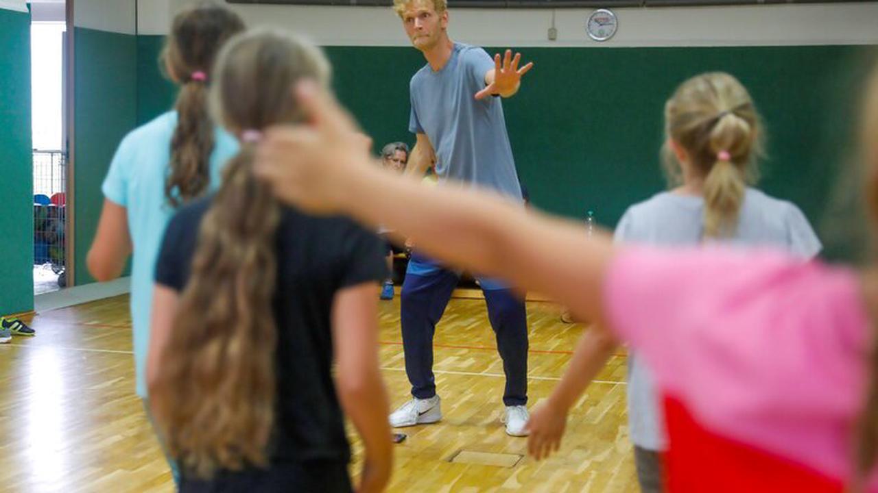 Breakdance im Schulhaus