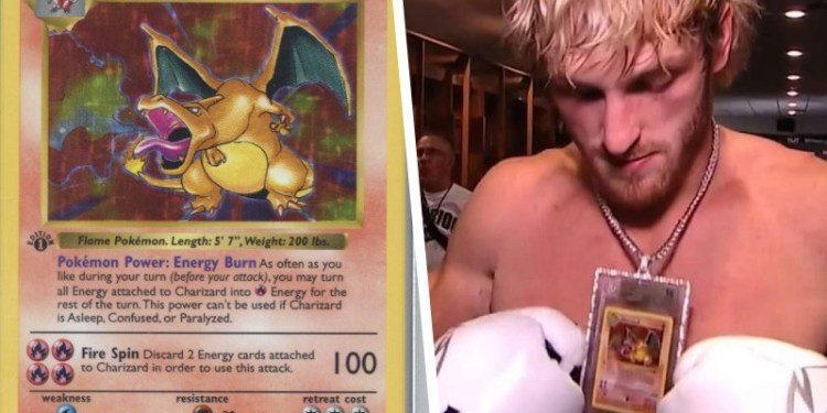 Logan Paul Wore An Expensive Pokemon Charm In His Fight With Mayweather Opera News