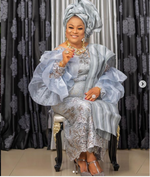 Nollywood actress, Sola Sobowale releases lovely photos to celebrate her birthday