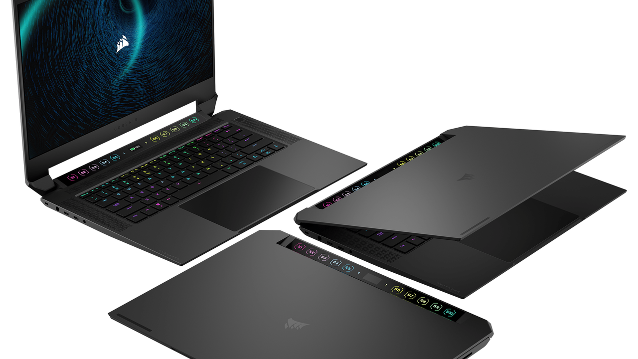Corsair bringt erstes Notebook - inklusive neuen S-Keys Touch-Buttons