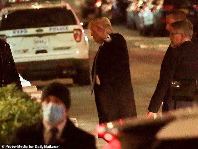 Donald Trump arrives in NYC alone for the first time since leaving the White House?(photos)