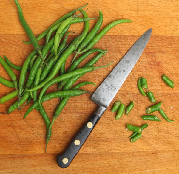 green chillies