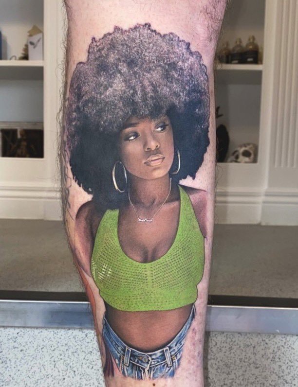 It Was F G One Of Yas Woman Gets Hilarious Tattoo To Honour Iconic Scots Meme Opera News
