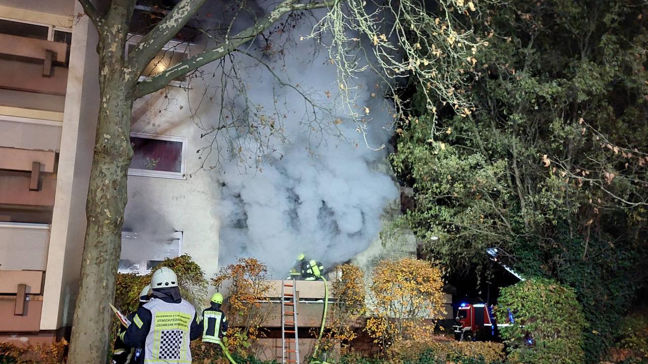 Großeinsatz der Feuerwehr: Brandtragödie in Homburger Wohnhaus: Auslöser des Feuers und Todesursache jetzt bekannt (mit Bildergalerie)