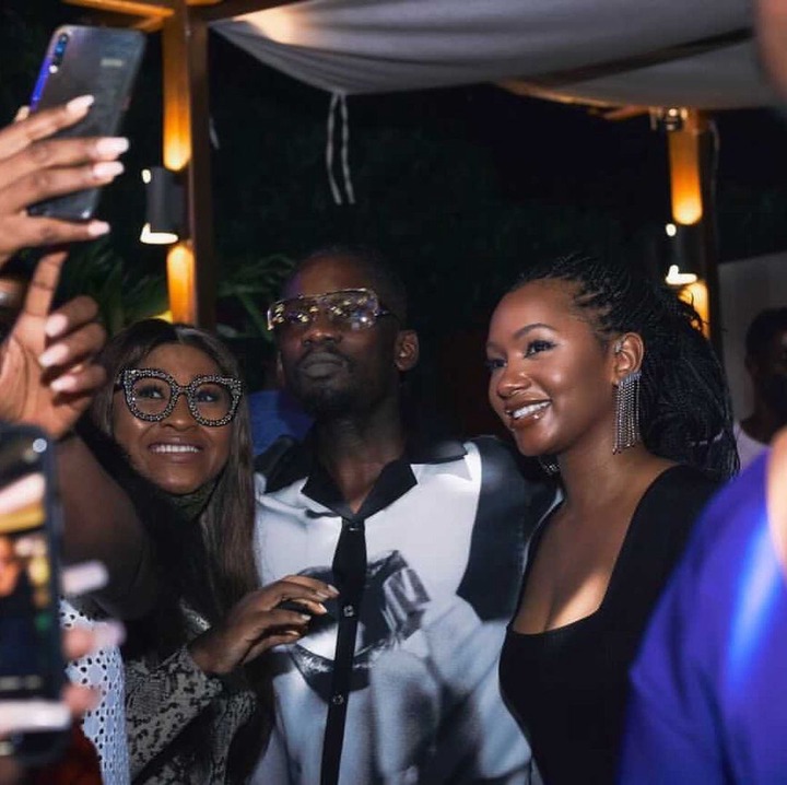 Photos and videos from singer, Mr. Eazi's 30th birthday party in Ghana
