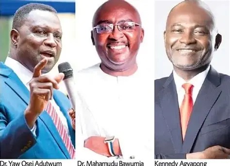 Race for NPP Flagbearer Heats Up as Bawumia, Agyapong, Adutwum Eye 2026 ...