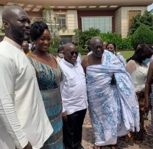 Akufo-Addo's daughter marries the son of GIHOC boss, Kofi Jumah