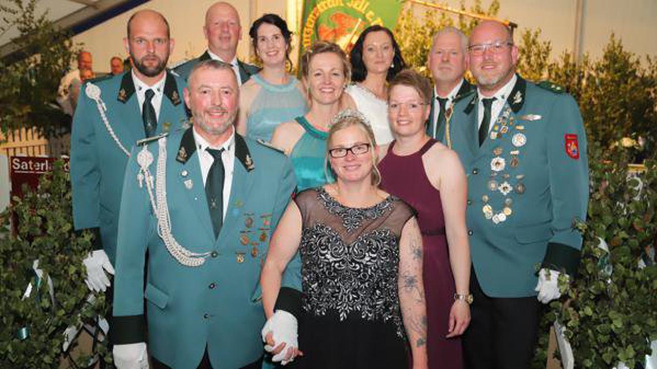 Schützenverein Tell Hollen: Ramsloher feiern ihr neues Königshaus