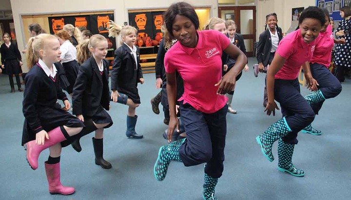 Gumboot dance south Africa