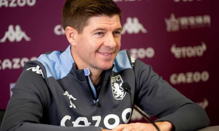 Gerrard admits 'there will be emotion' as he returns to Liverpool with  Aston Villa | Aston Villa | The Guardian