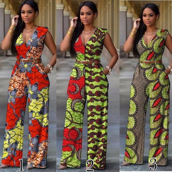 ankara jumpsuit styles