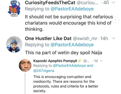 Nigerians tackle Pastor Adeboye over his prayer lindaikejisblog 1