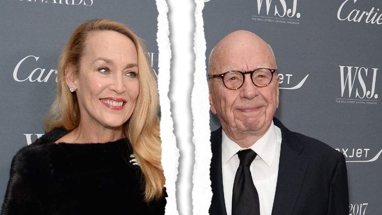 Ganz offiziell: Ehe-Aus bei Jerry Hall und Rupert Murdoch