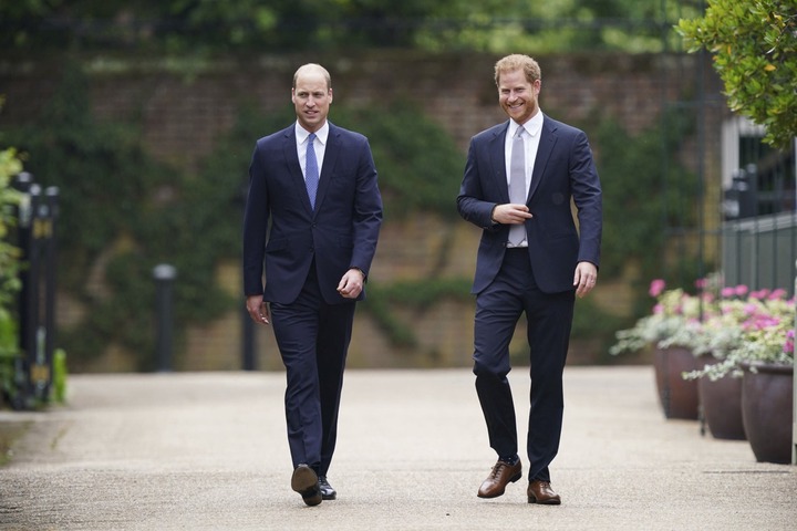 William and Harry unite to unveil Princess Diana?s statue at Kensington Palace (photos)