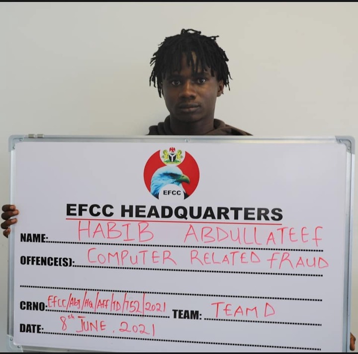  Nine suspected Internet Fraudsters arrested ?in Abuja (Photos)