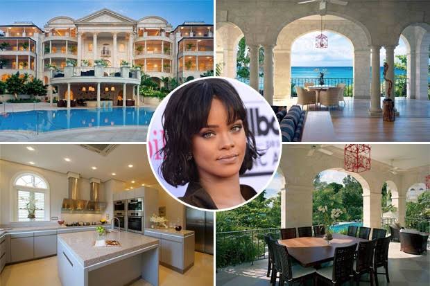 Rihanna's home that are worth millions of dollars