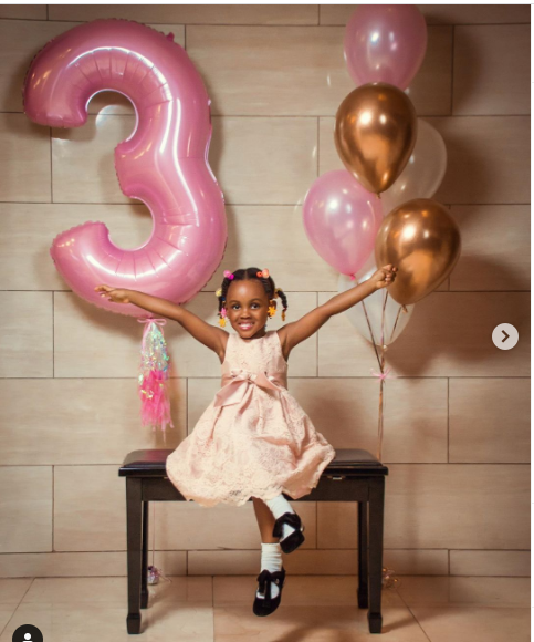 Music executive, Jude Okoye celebrates daughter Eleanor as she turns 3 (photos)