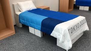 Tokyo Olympics installs cardboard beds inside Olympic Village to  discourage Athletes from engaging in sexual activity (photos)