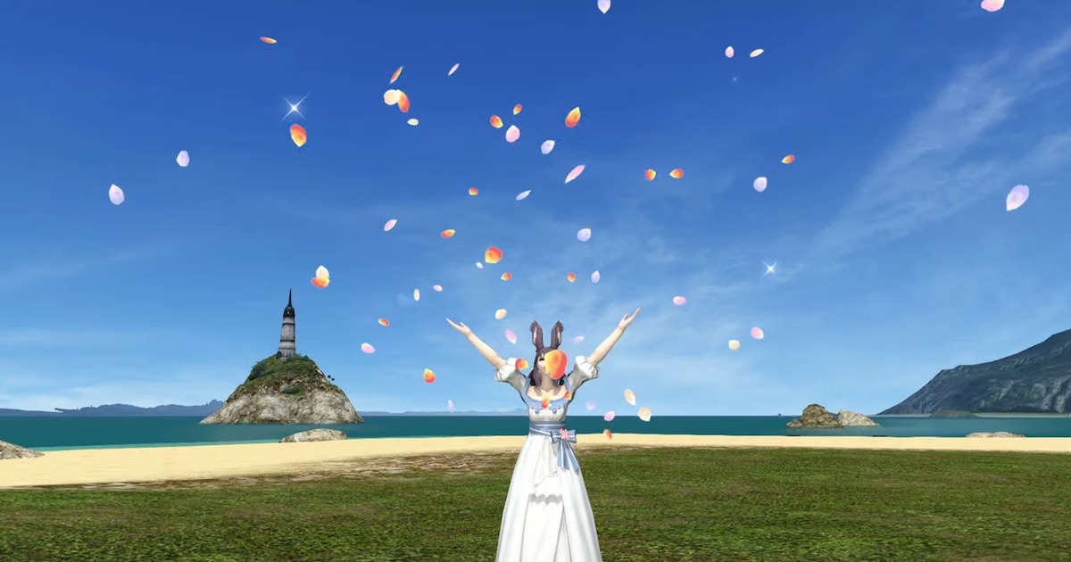 How To Get The Flower Shower Emote In Final Fantasy Xiv Opera News