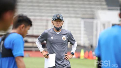 Pelatih Timnas Indonesia, Shin Tae-yong. Foto: PSSI