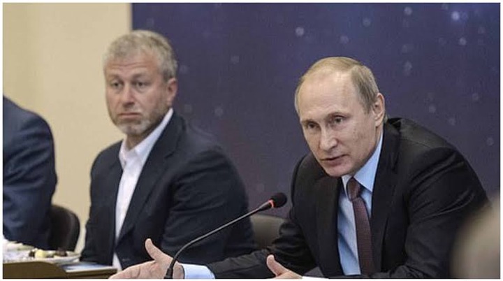Roman Abramovich and Putin