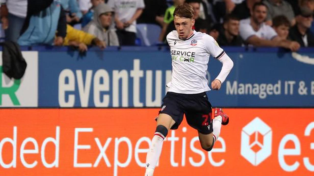 NI teenager Conor Bradley "loving life" after goal-den start to Bolton Wanderers loan