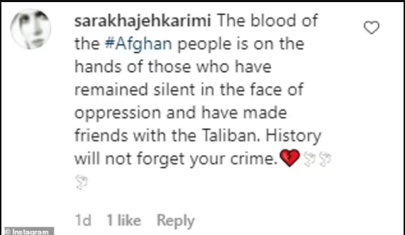 Barrack Obama suspends Instagram comments after followers flooded his page with pleas to help Afghan people amid Taliban takeover