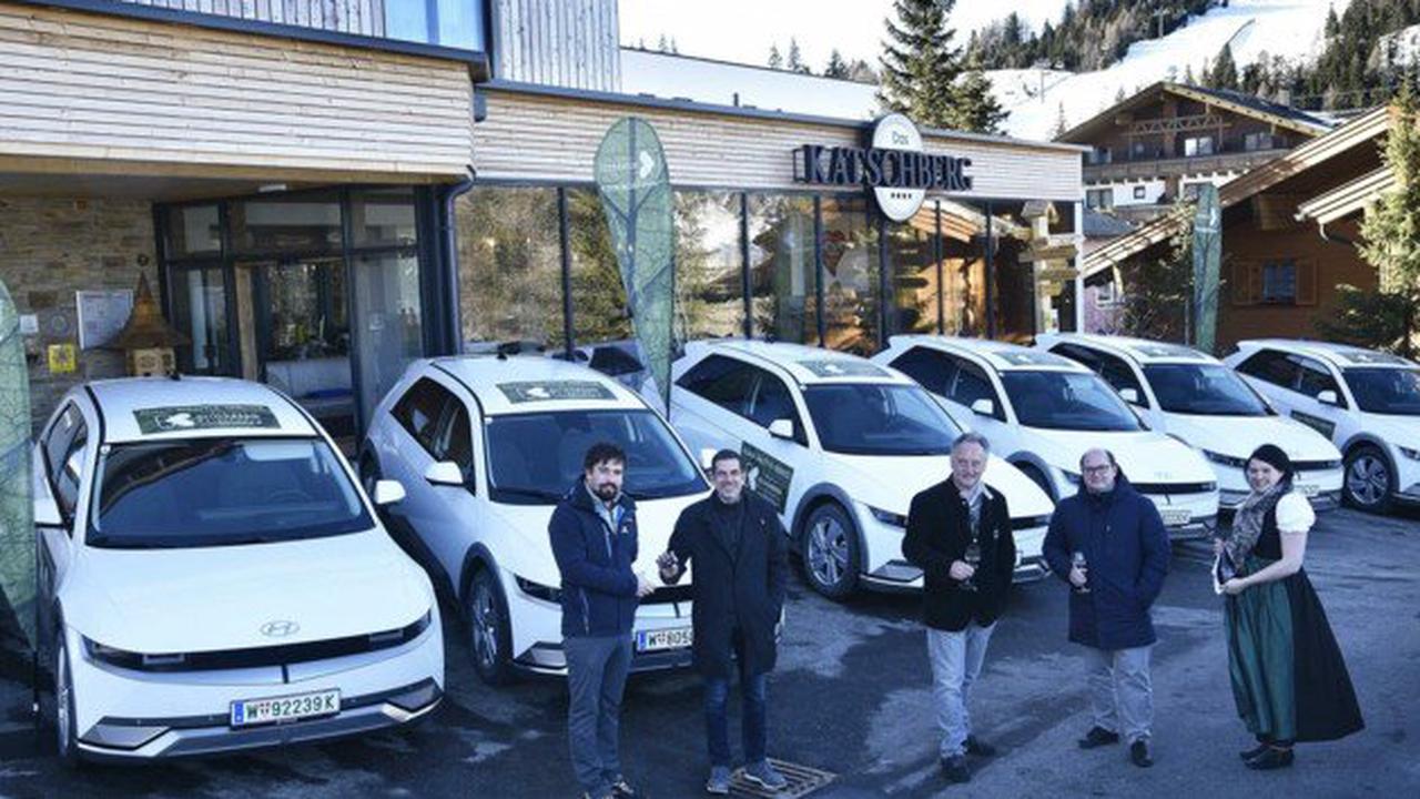 Für Umwelt: E-Autos für den Klimaberg Katschberg