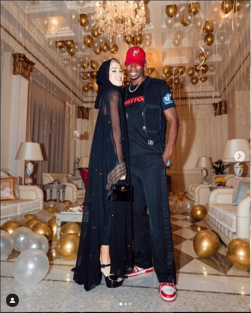 Paul Pogba celebrates his wife Zulay on her 28th birthday (Photos)