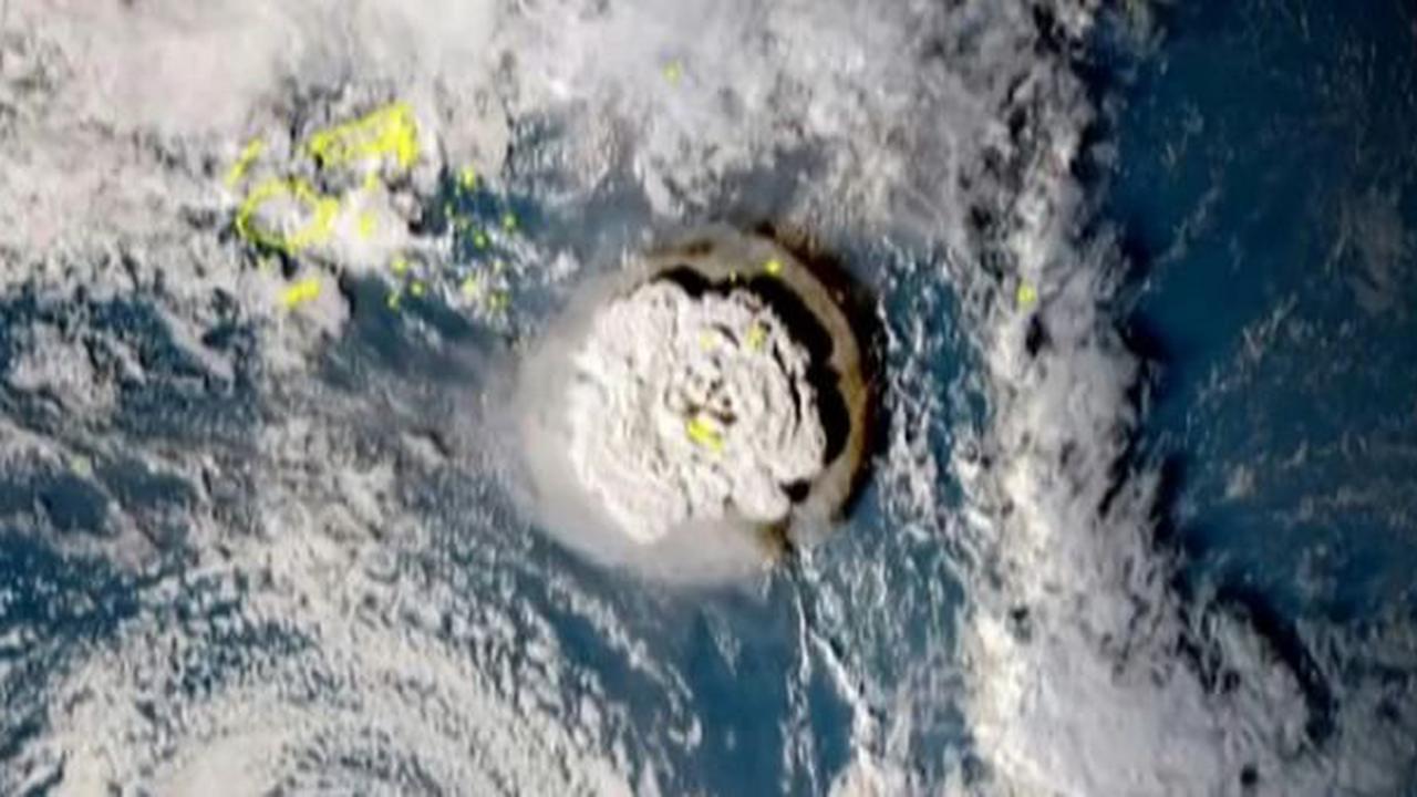 Vulkan verwandelt Tonga in «Mondlandschaft»