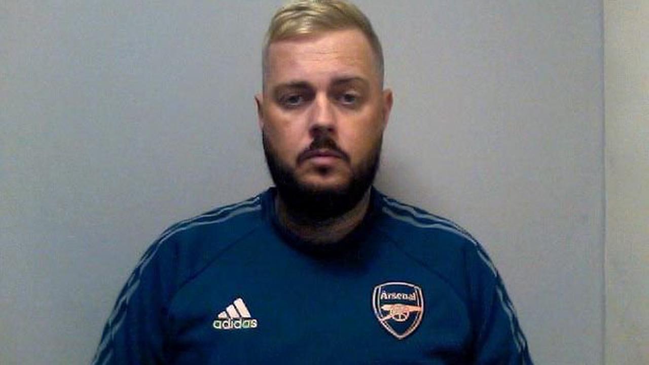 Arsenal fan DT’s ‘sleepless’ first night in prison and fears of being ‘roughed up’ by lags