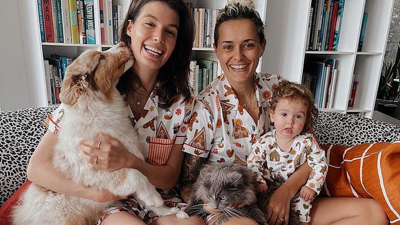 Pregnant Moana Hope hits back at follower who says she'll 'be a gorgeous mum' despite already sharing a child with wife Isabella: 'Just because I didn't give birth to her doesn't mean I'm not her mum'