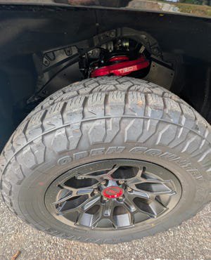 2026 Toyota 4Runner TRD Pro Wave Maker tire.