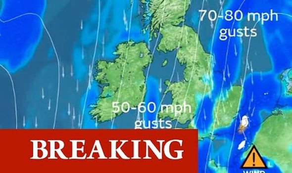 storm arwen named met office issues new danger to life weather warning for 80mph winds opera news