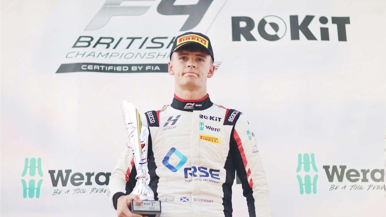 Beauly racing driver Ollie Stewart picks up third Rookie Cup win of F4 British Championship season at Snetterton as Scottish teenager reassess ambitions for 2022