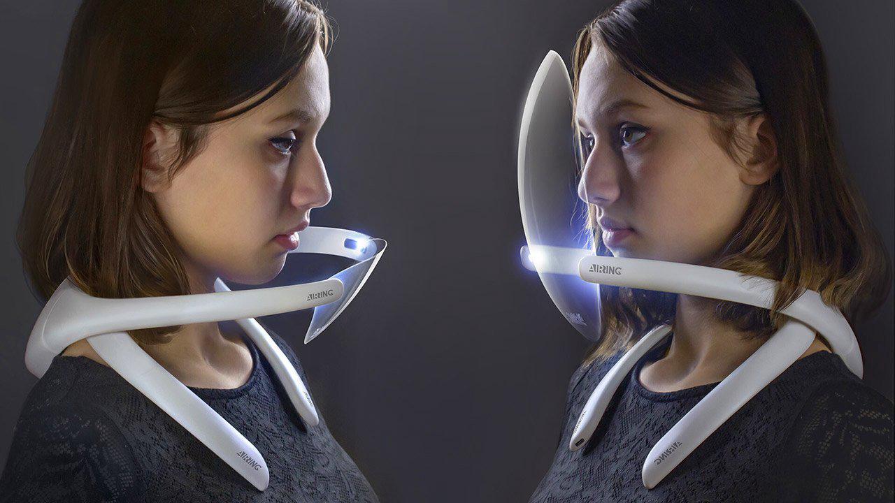 Air-Ring Wearable Air Purifier Looks Out of this World