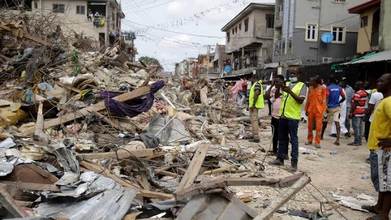 A Prostitute And Her Customer Were Found Naked At The Site Of The Lagos Building Collapse— Official