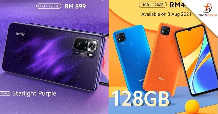 Xiaomi Redmi Note 10s Starlight Purple Edition Redmi 9c 4gb 128gb Malaysia Release For Rm899 And Rm499 Respectively Opera News