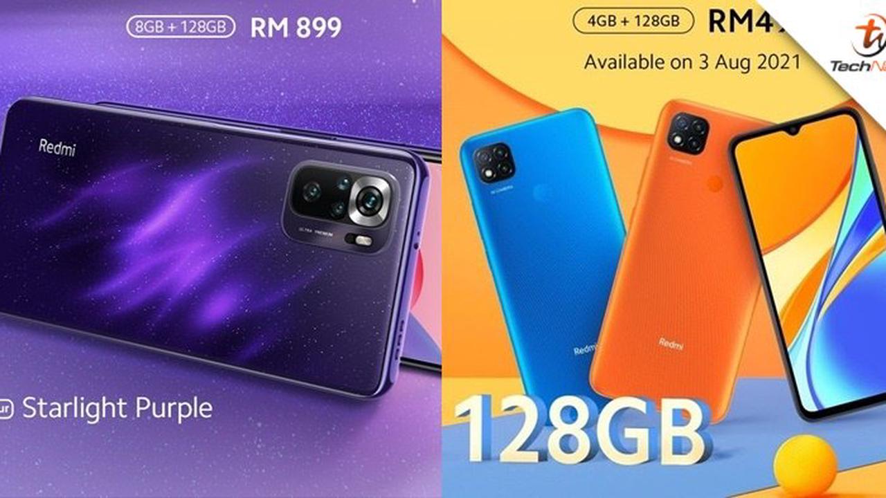 Xiaomi Redmi Note 10s Starlight Purple Edition Redmi 9c 4gb 128gb Malaysia Release For Rm899 And Rm499 Respectively Opera News