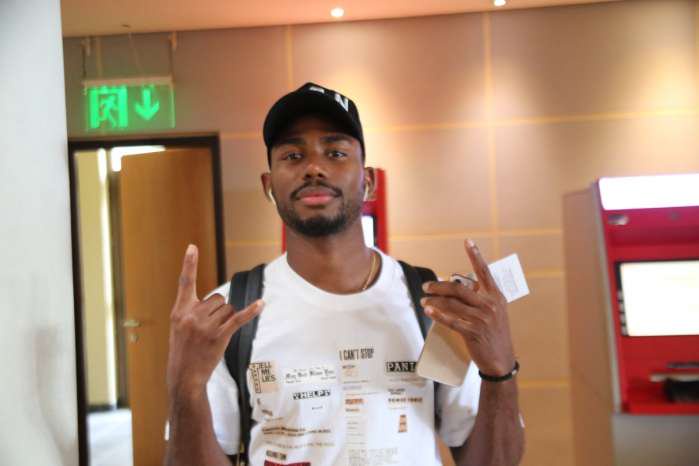 Rangers attacking midfielder Joe Aribo and six other players hit Super Eagles camp in Uyo ahead of the 2021 Africa Cup of Nations qualifiers double-header against Benin Republic and Lesotho. 5