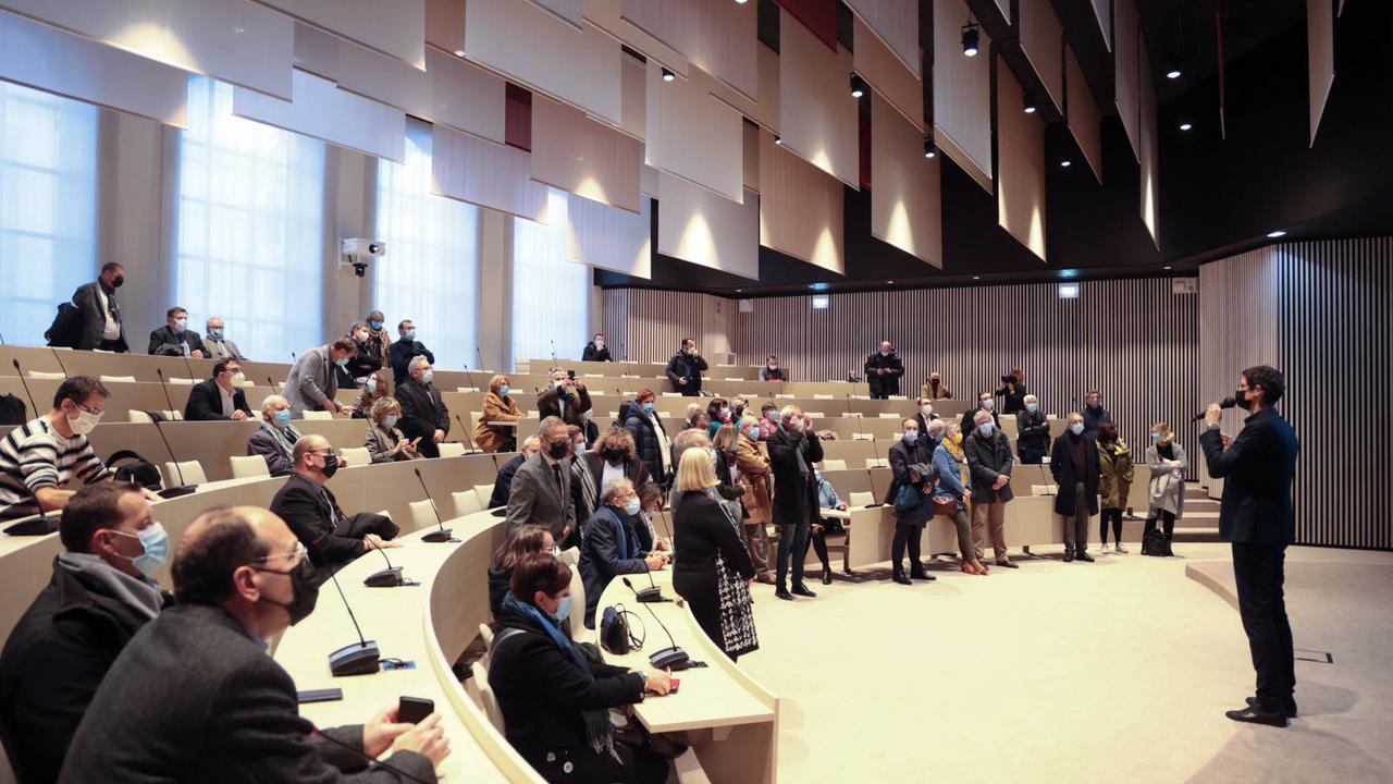 [Diaporama] Le nouveau centre de congrès de la Société industrielle de Mulhouse opérationnel