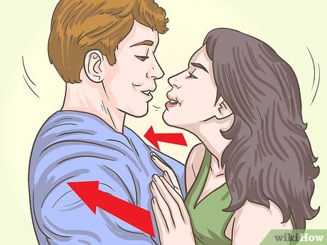 Step 6 Use your hands to end the kiss.