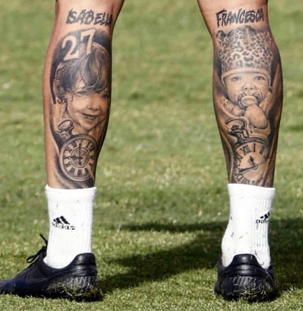 Top 10 most Tattooed Footballers in Europe, No 1 has 42 ...