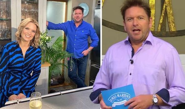 James Martin Apologises To Charlotte Hawkins For Instagram Photo I M Clearly Not Good Opera News