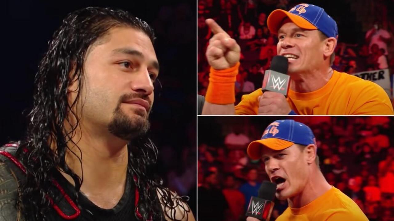 John Cena absolutely smoked Roman Reigns in brutal 2017 WWE promo battle